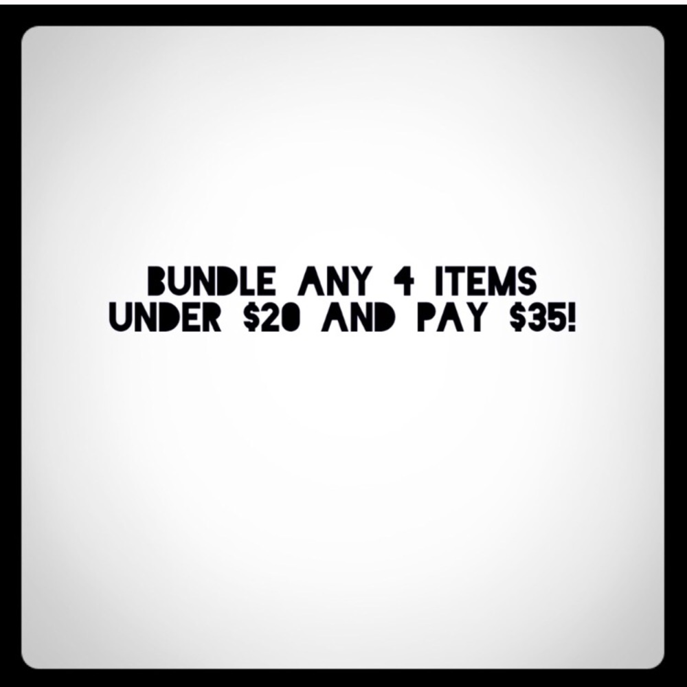 Bundle Sale for $35!